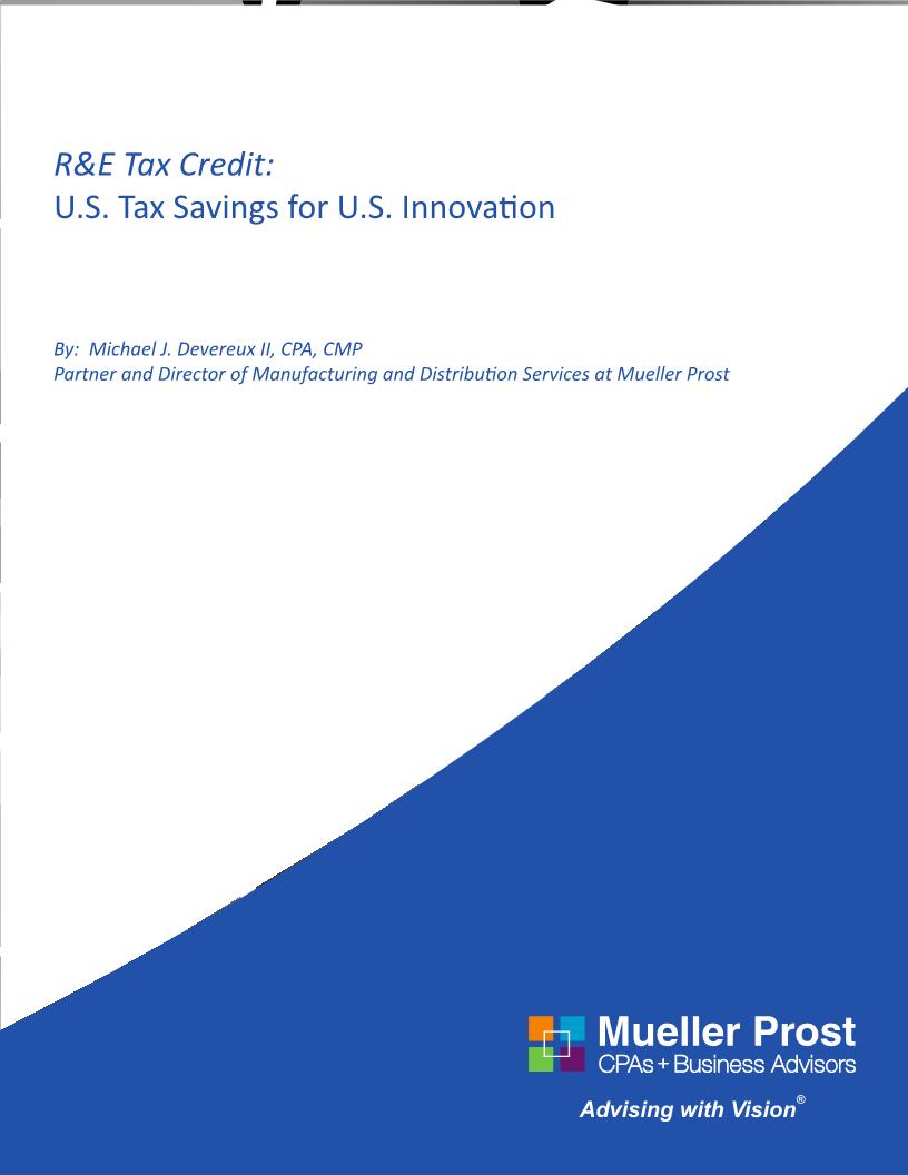 R&D Tax Credits White Paper